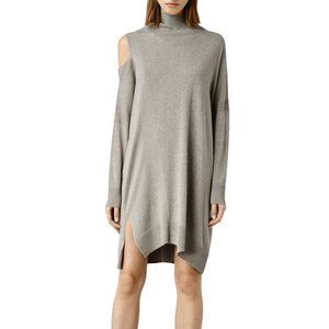 AllSaints Asymmetrical Sweater Dress